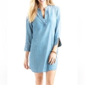 Vineyard Vines Chambray Shirt Dress